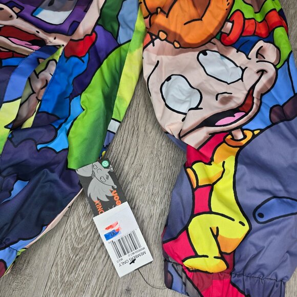Members Only X Nickelodeon Rugrats Puffer Jacket With Hood XL NWT 90s style mens - Picture 5 of 8